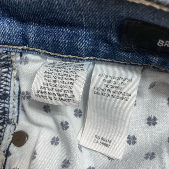 Lucky Brand Brooke Crop Light Wash Casual Women’s Size 8/29 - Picture 8 of 8